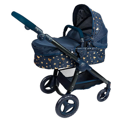 Коляска для кукол трансформер Рыжий кот 9696-BS 1